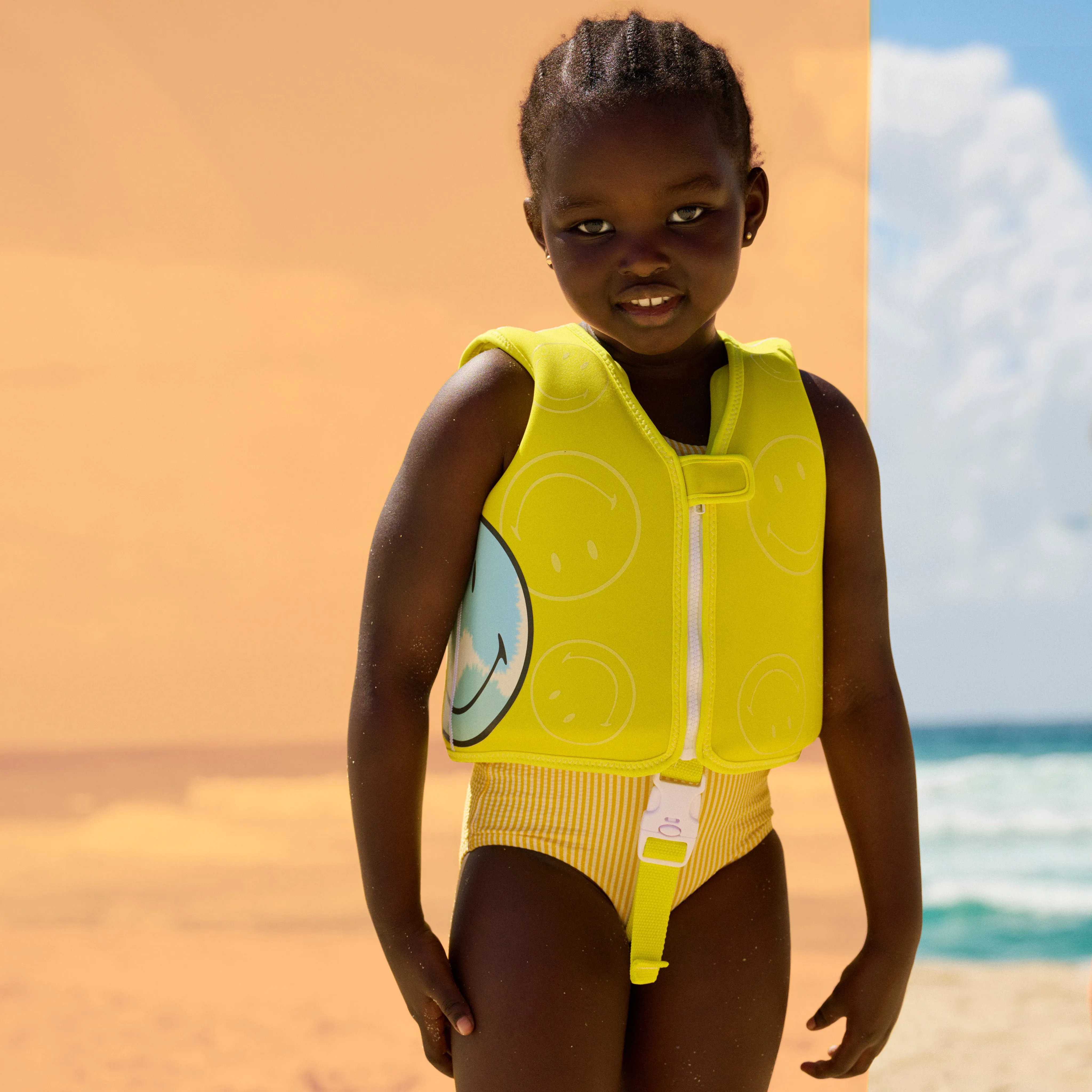 SUNNYLiFE Swim Vest - Smiley