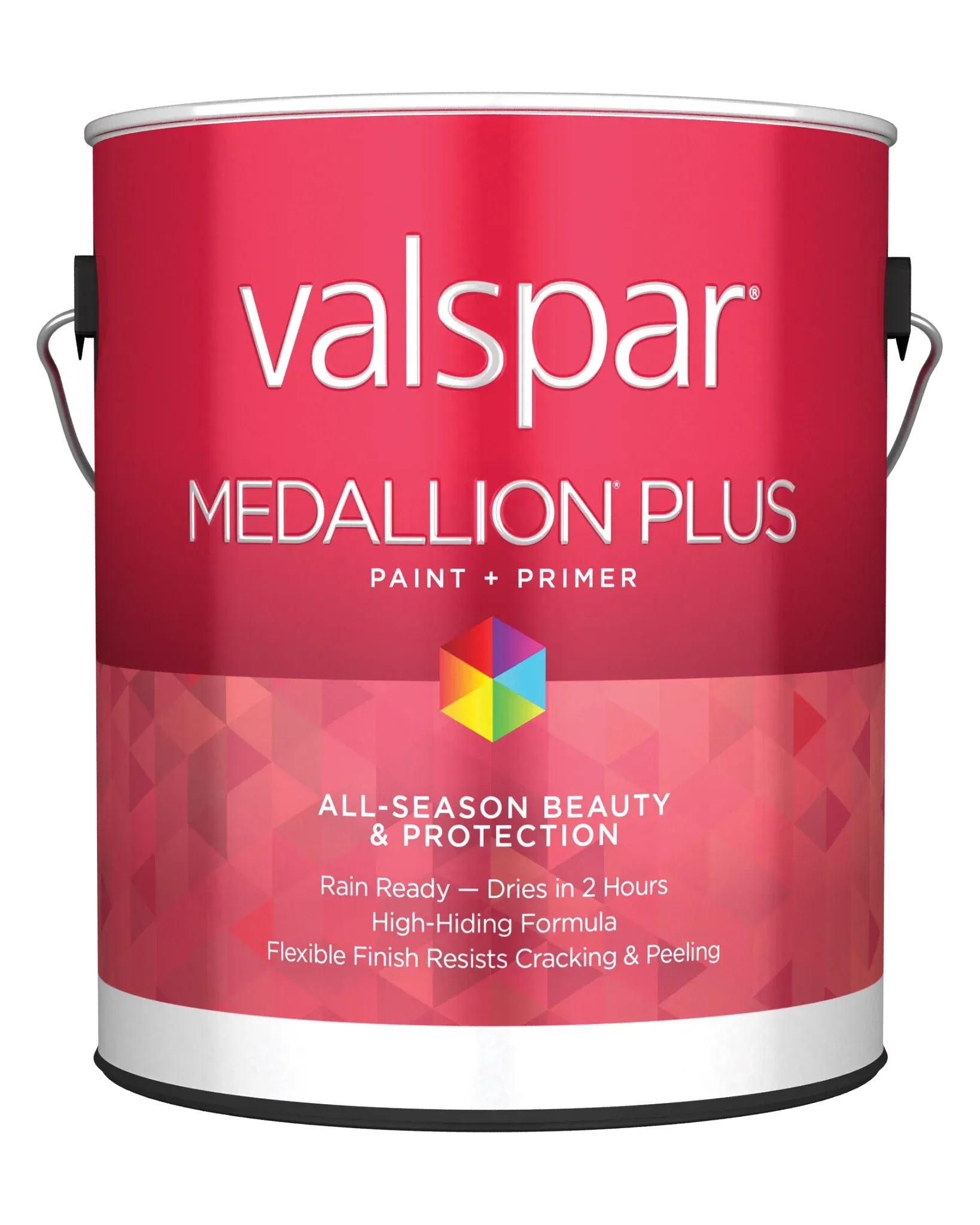 Valspar® Medallion® Plus Exterior Paint   Primer Semi-Gloss 1 Quart Clear Base