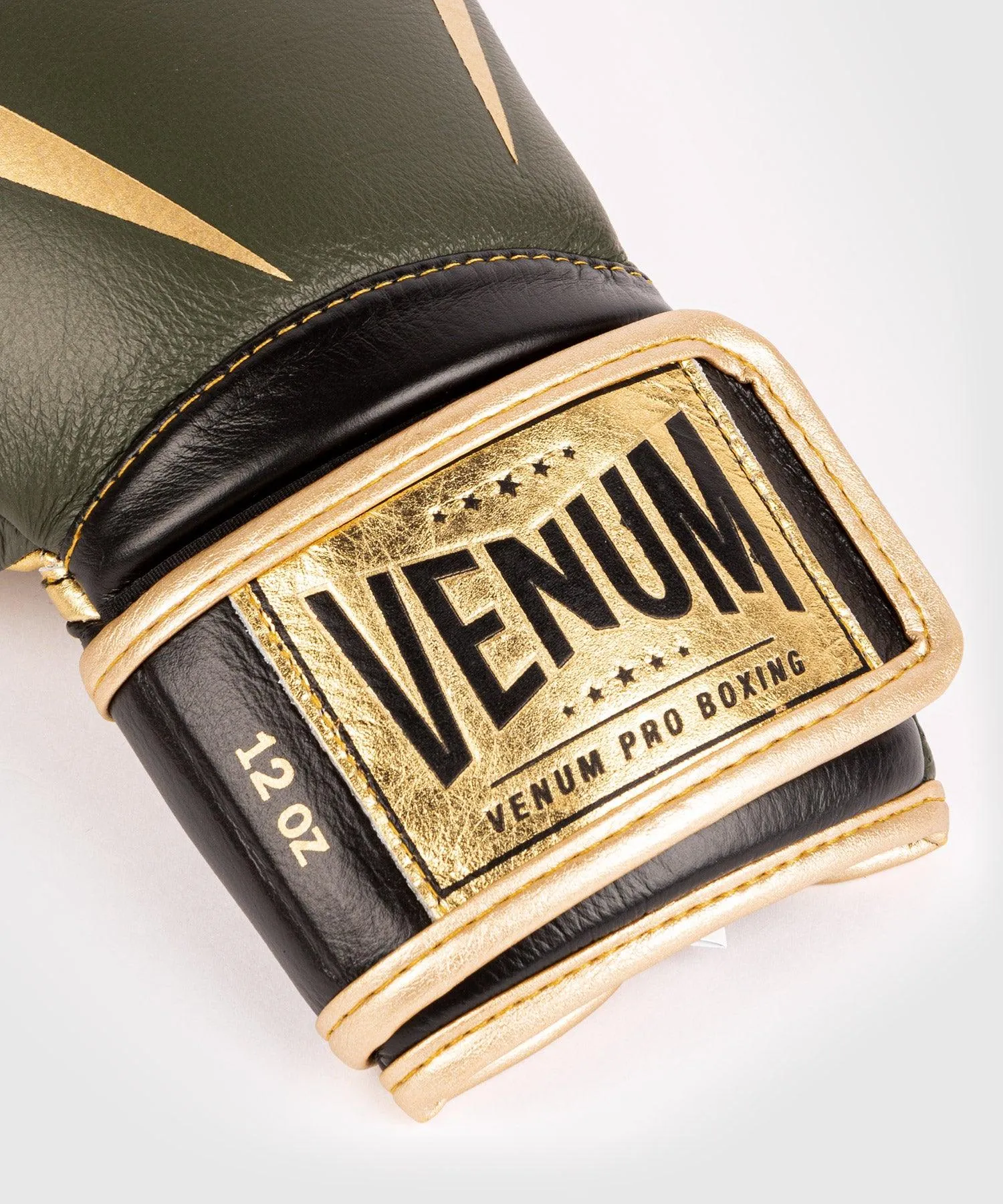 Venum Giant 2.0 Pro Boxing Gloves Velcro - Khaki/Gold