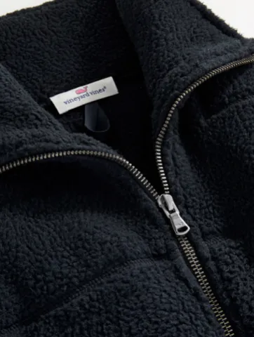 Vineyard Vines | Seamed Sherpa Bomber