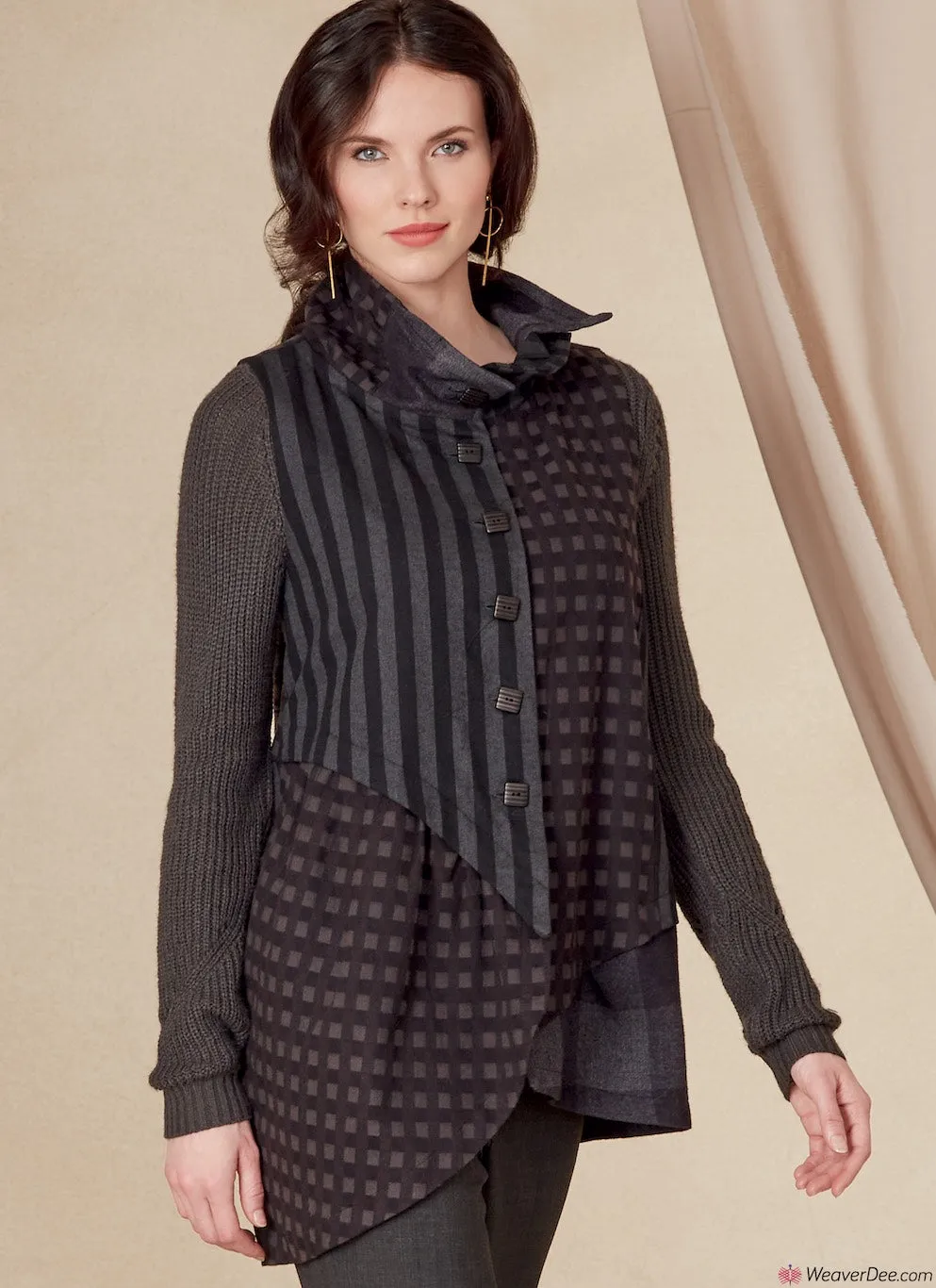 Vogue Pattern V1817 Misses' Jacket & Vest