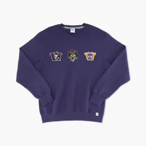 Washington Huskies Nostalgia Patch Crewneck