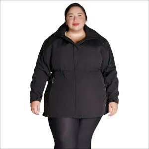 Women’s Plus Size Stowe 1X-6X Mid Length Soft Shell Jacket