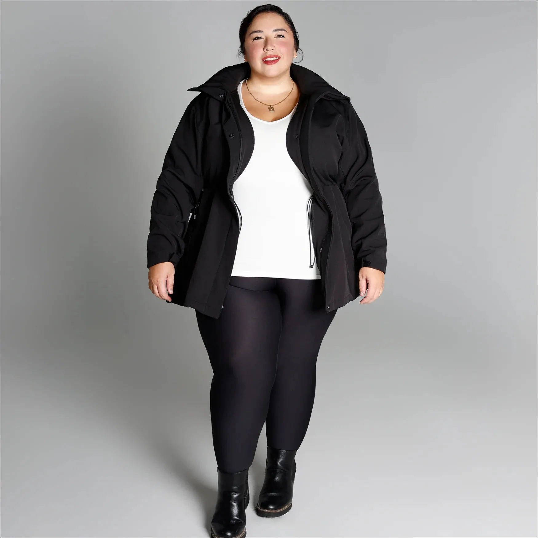 Women’s Plus Size Stowe 1X-6X Mid Length Soft Shell Jacket