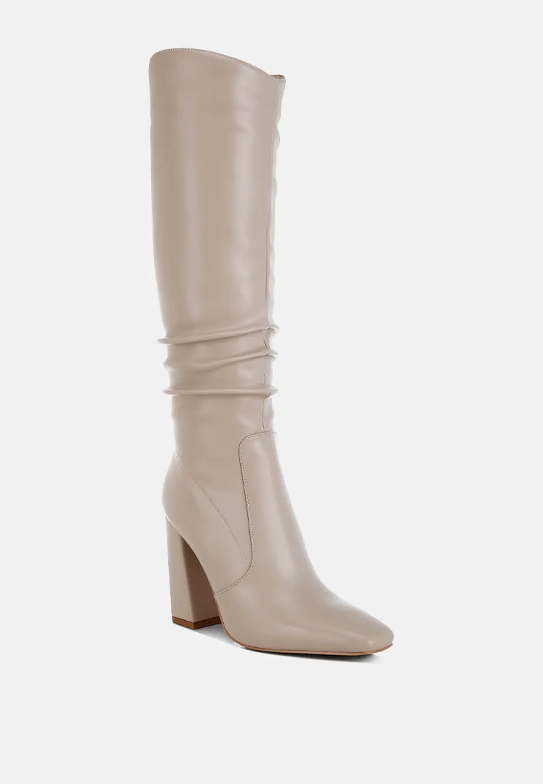 Yanir Slouchy Shaft Knee-High Boots