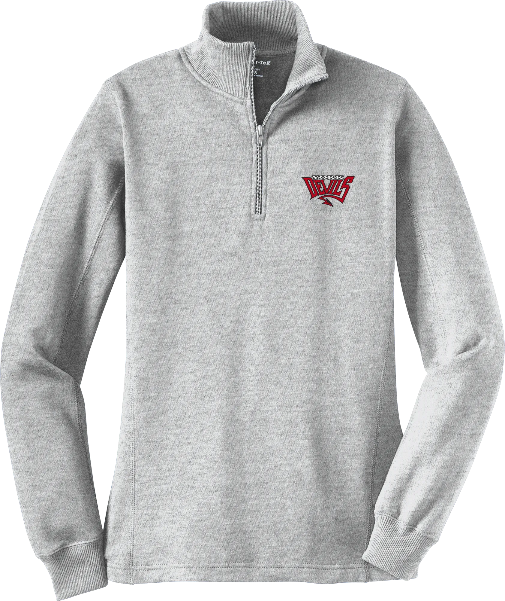 York Devils Ladies 1/4-Zip Sweatshirt