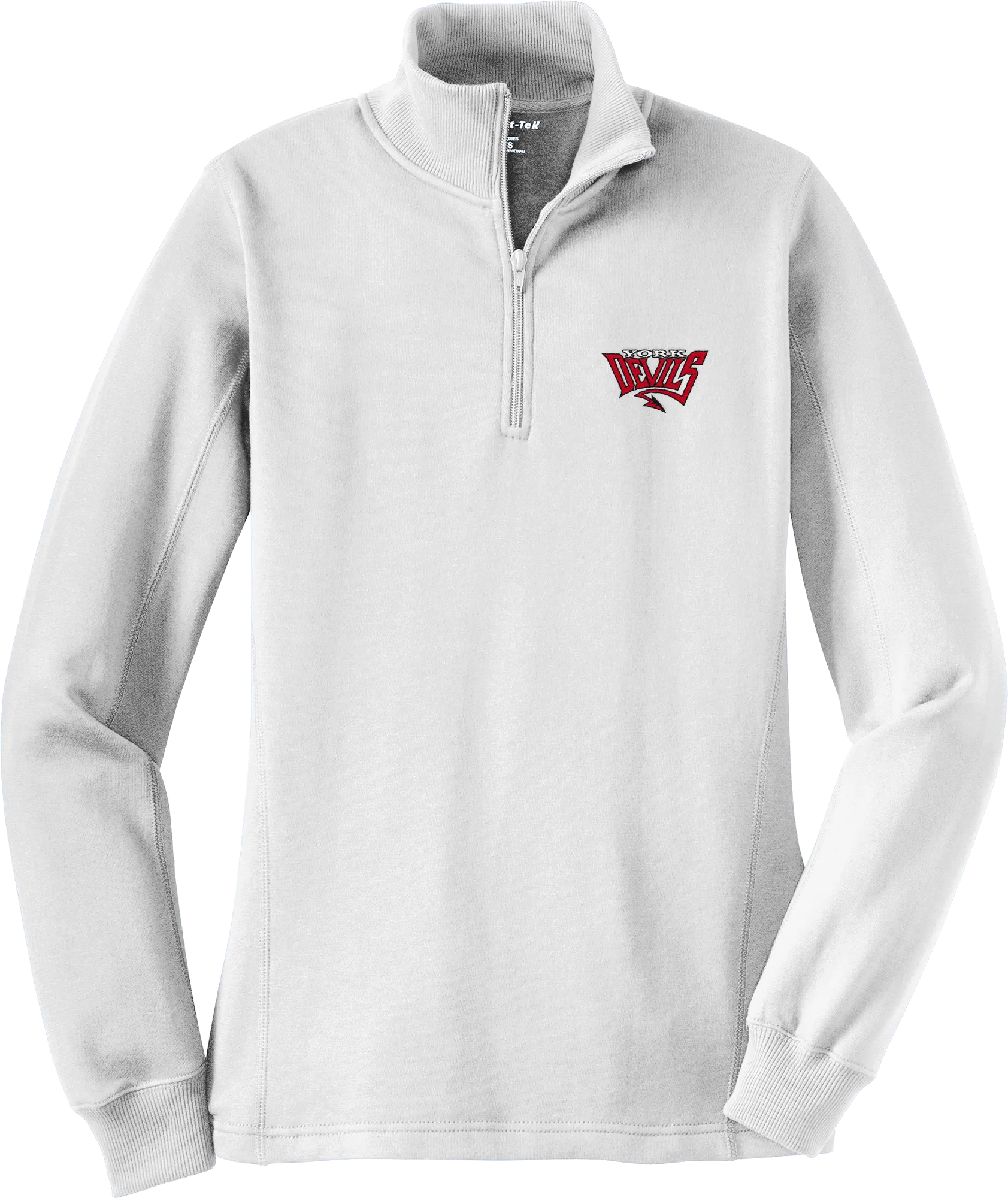 York Devils Ladies 1/4-Zip Sweatshirt