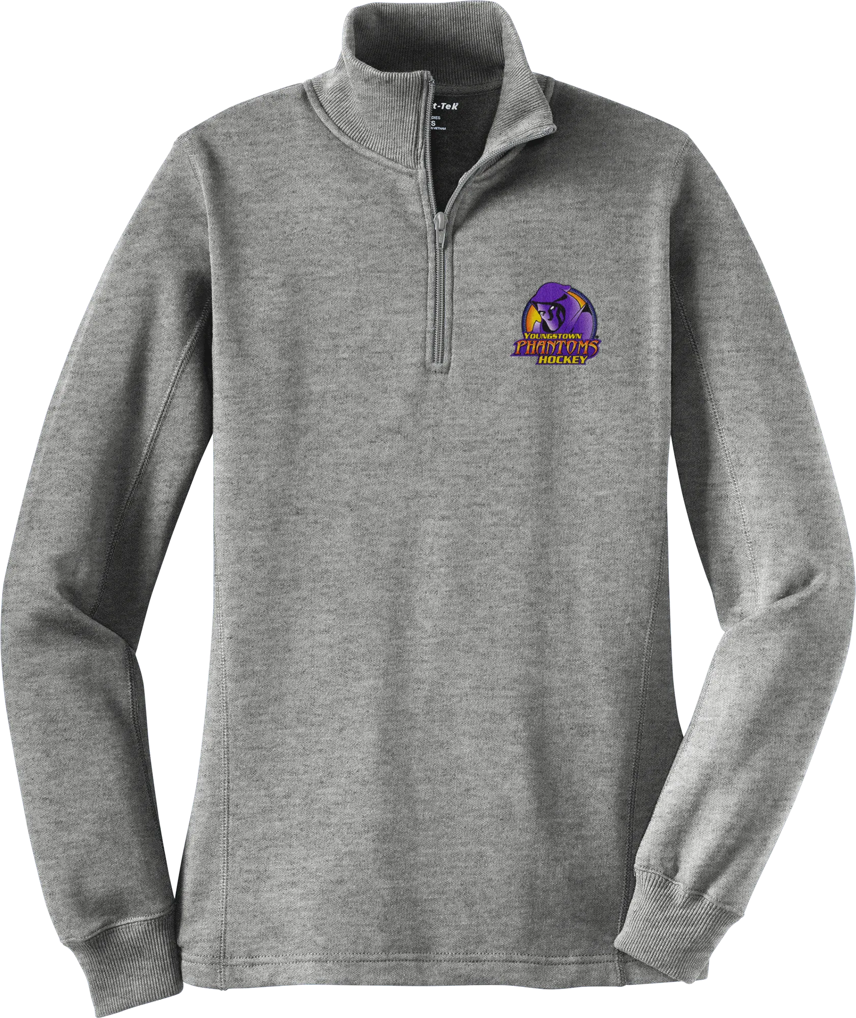 Youngstown Phantoms Ladies 1/4-Zip Sweatshirt