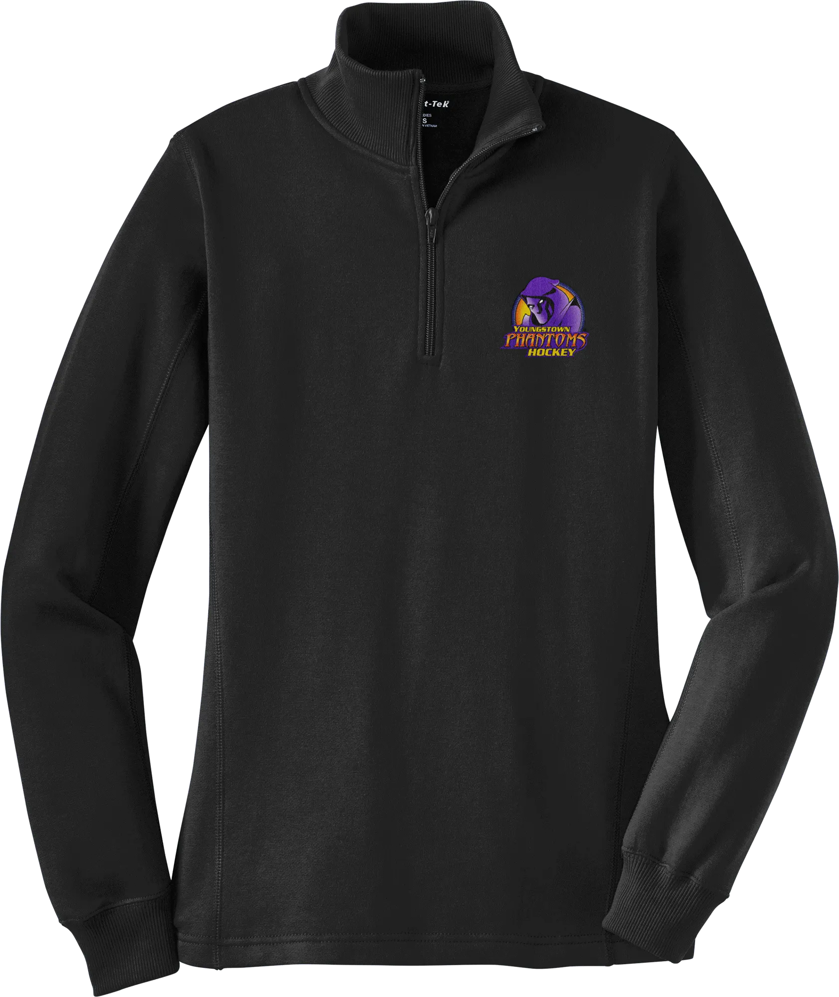 Youngstown Phantoms Ladies 1/4-Zip Sweatshirt