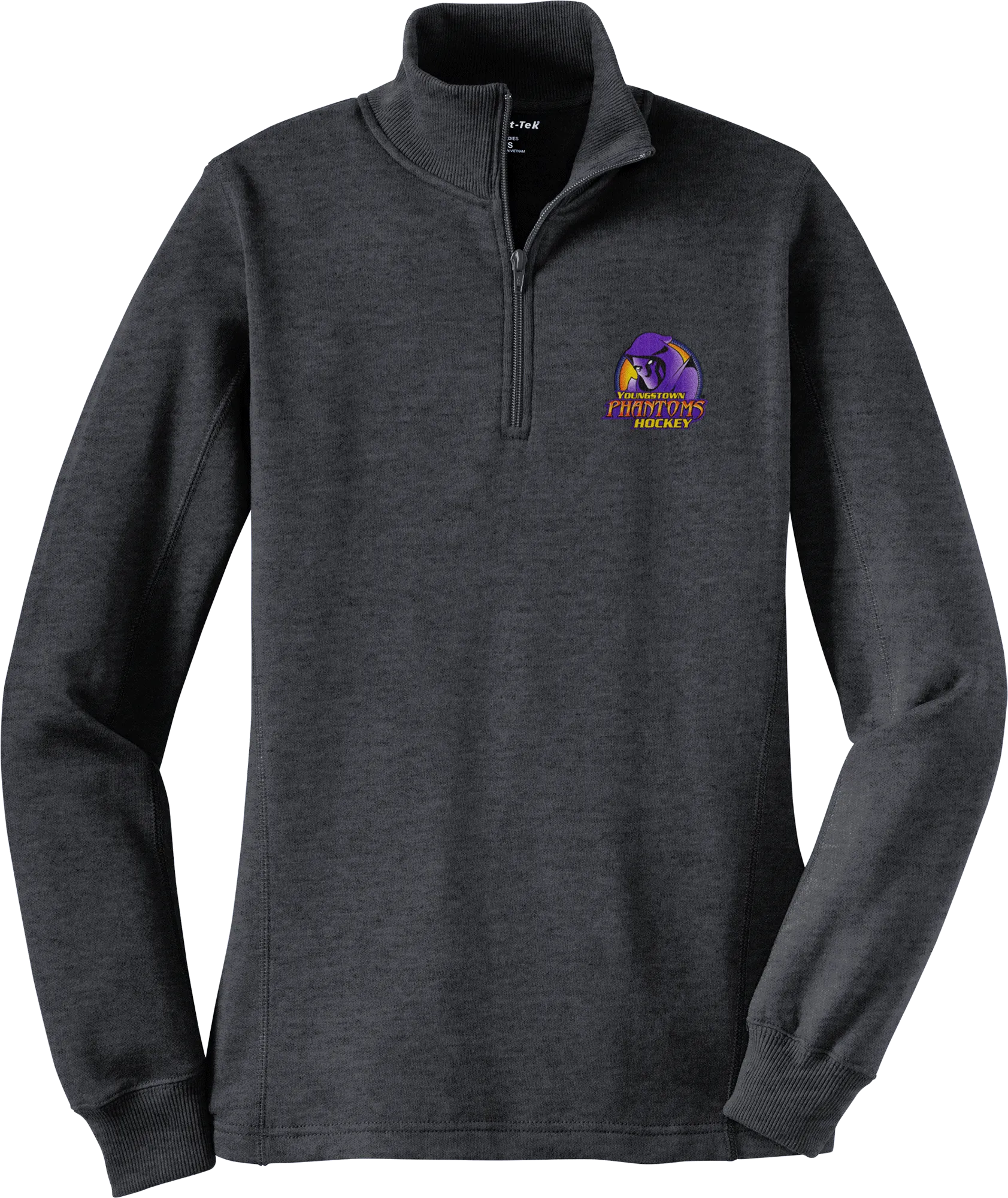 Youngstown Phantoms Ladies 1/4-Zip Sweatshirt